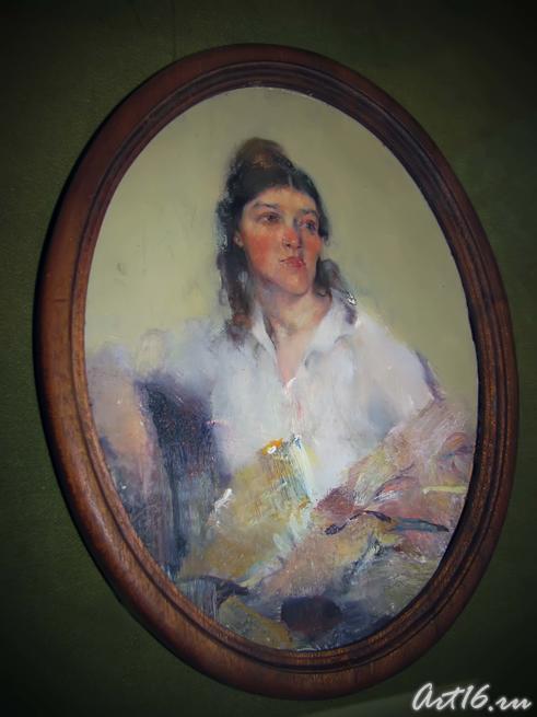 Портрет жены::Фешин Николай Иванович (1881-1955)
