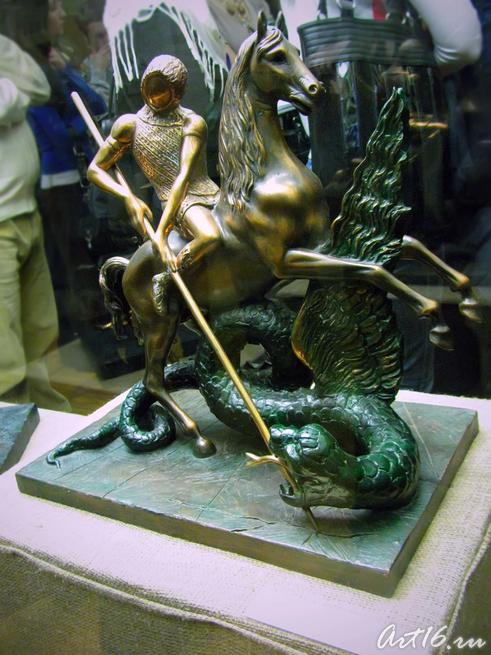 Святой Георгий. 1975::«Шедевры Сальвадора Дали. Скульптура и графика»