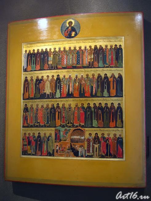Минея март-июнь::Выставка икон в колокольне Богоявленской церкви
