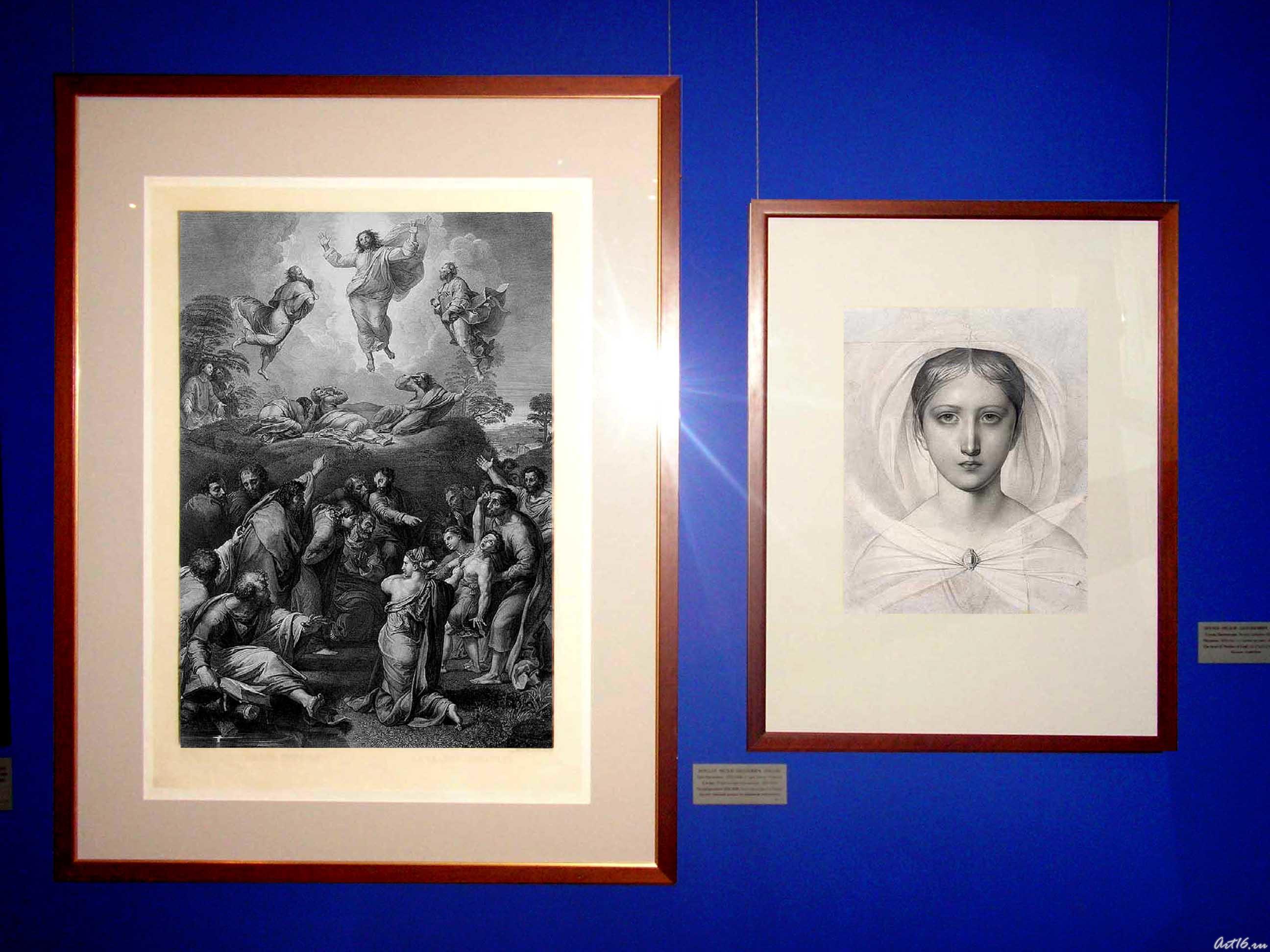 Преображение. 1834—1850/Голова Богоматери. Вторая половина 1830-х — 1840-е::Русское искусство в Эрмитаже