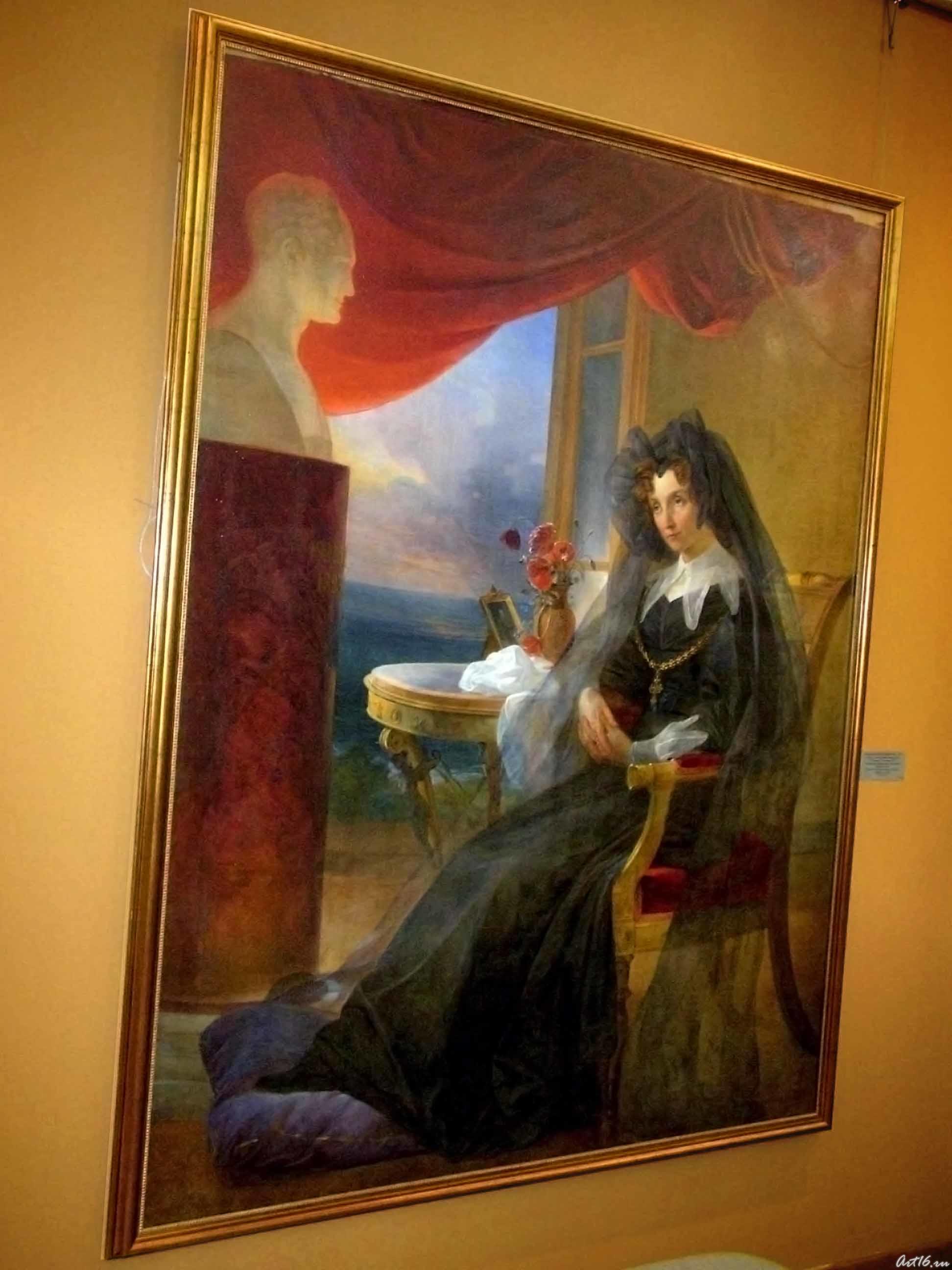 Портрет вдовствующей императрицы Елизаветы Алексеевны. 1831::Русское искусство в Эрмитаже