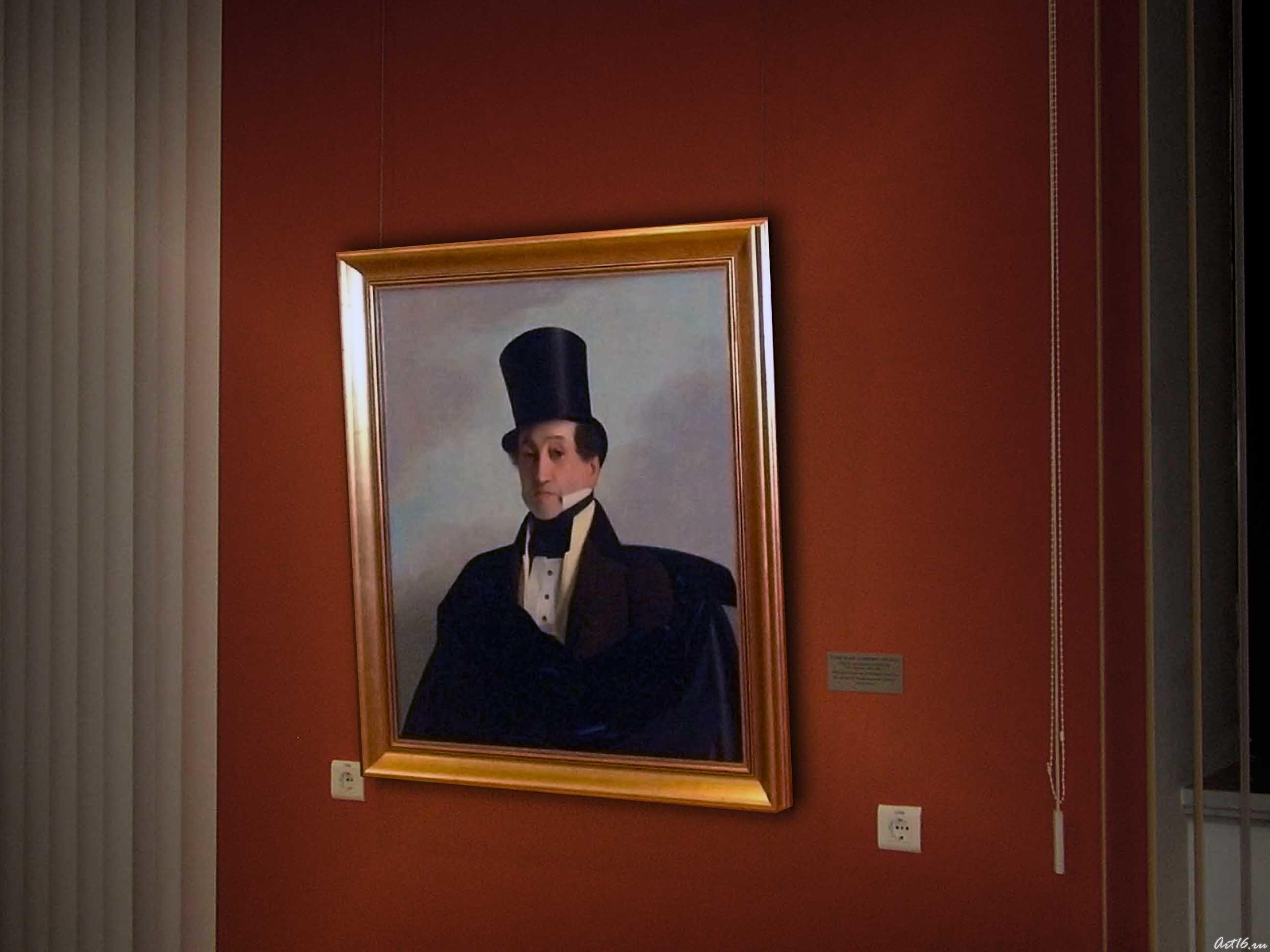 Портрет могилевского губернатора И.В. Маркова. 1837—1838 (?)::Русское искусство в Эрмитаже