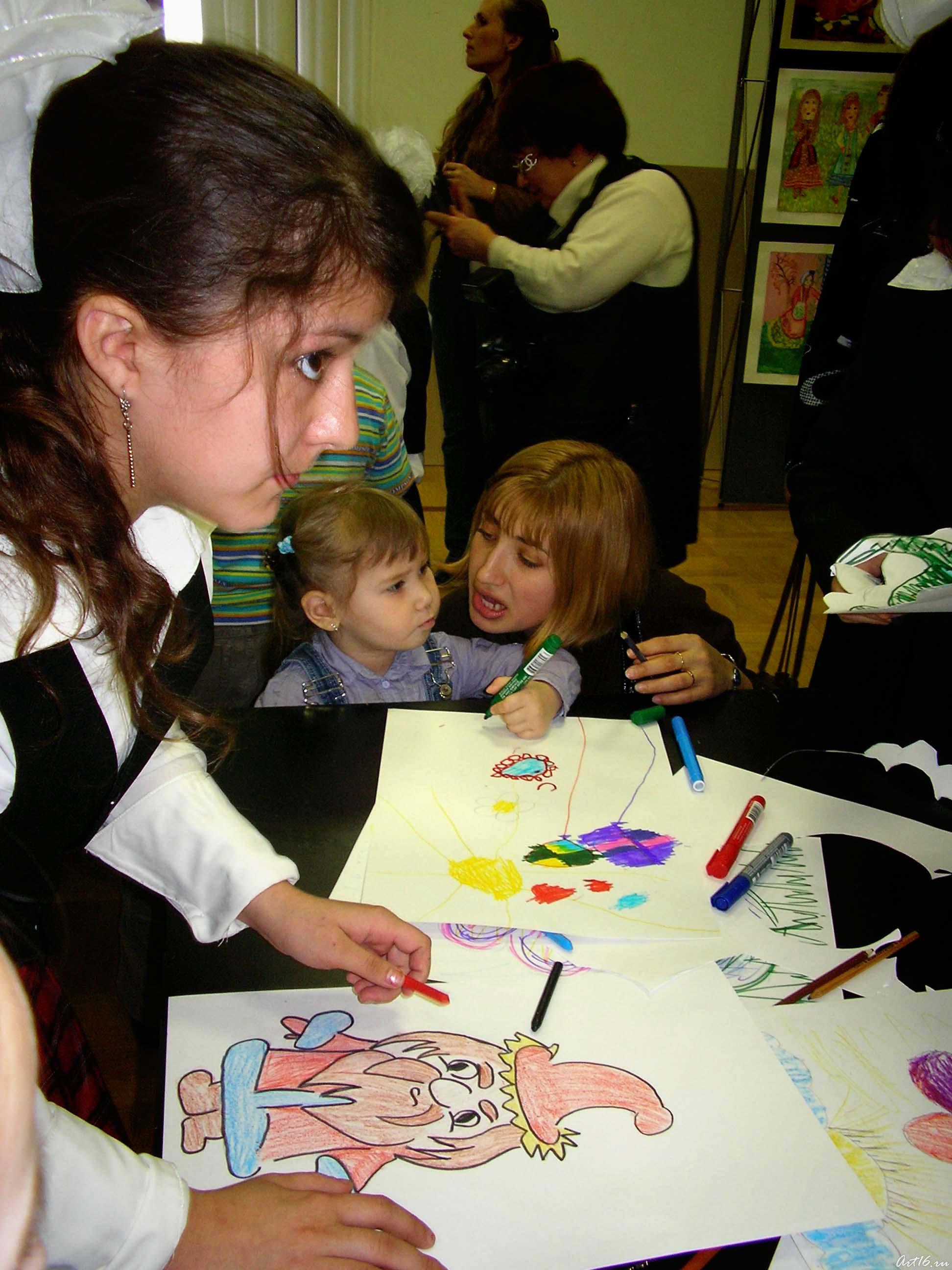 ʺДети рисуют сказкиʺ::Дети рисуют сказки