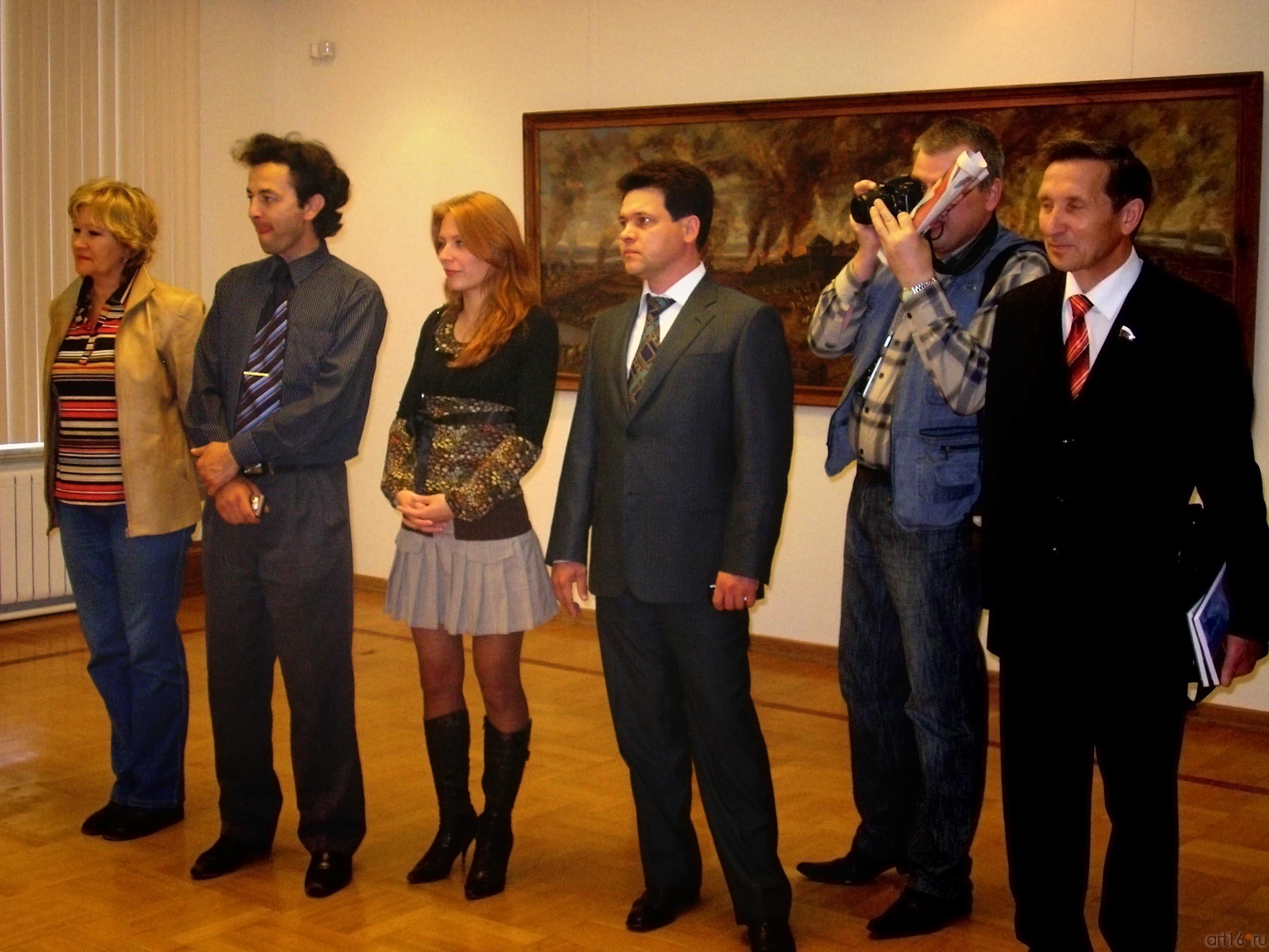 На открытии::Фиринат Халиков.