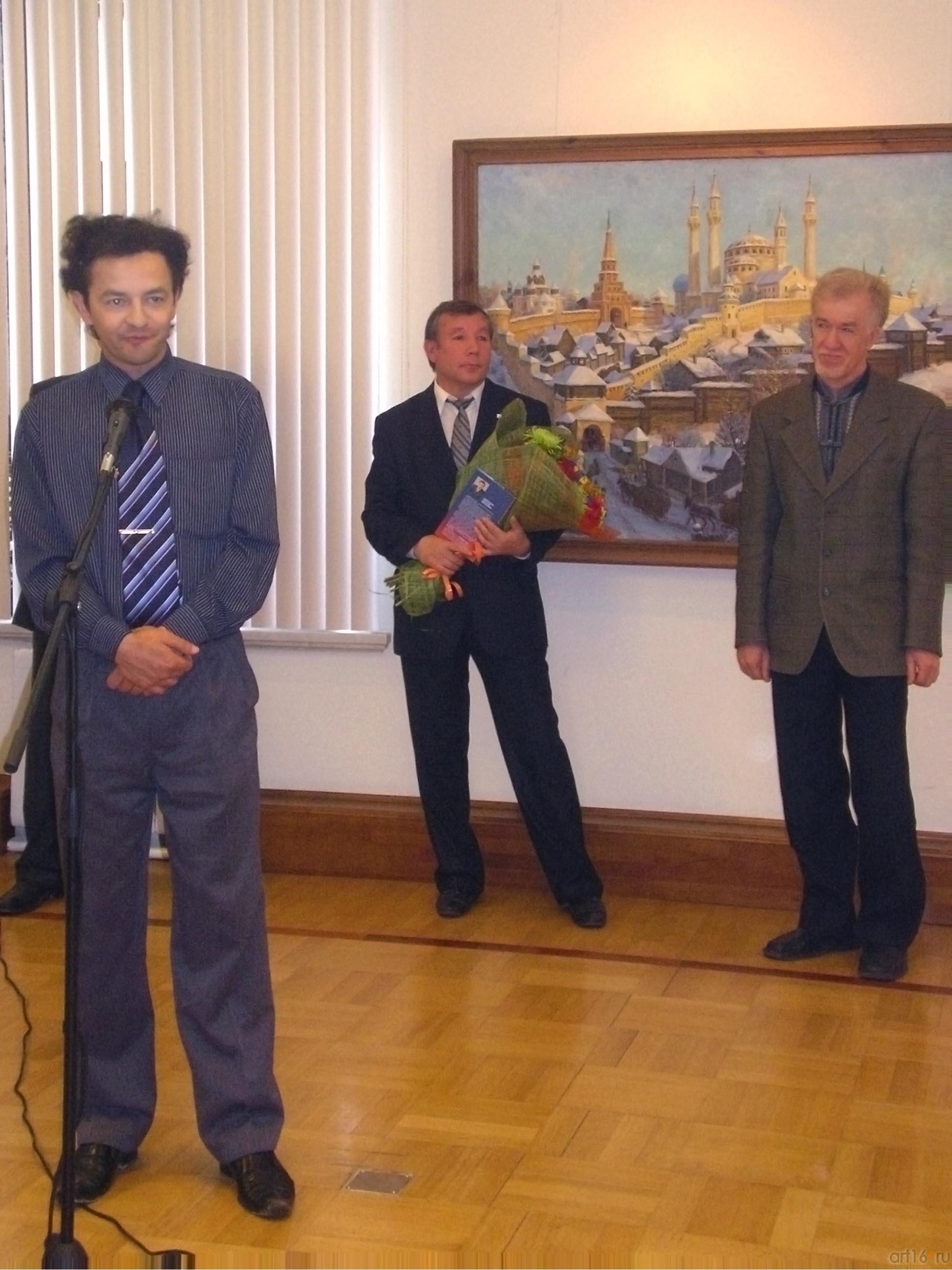 Открытие выставки Ф. Халикова::Фиринат Халиков.