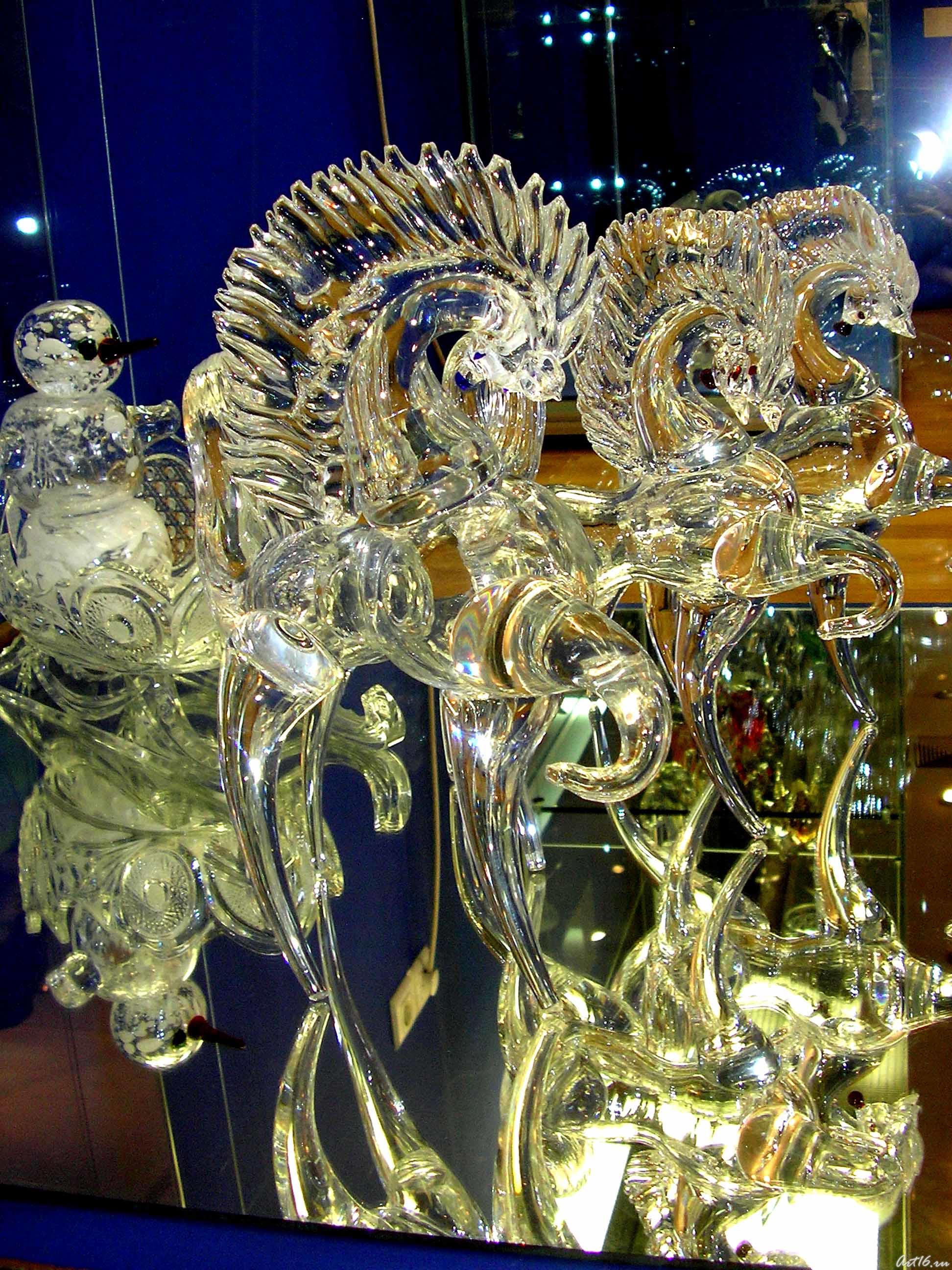 «Тройка»::Открытие выставки «Хрустальное ожерелье России»