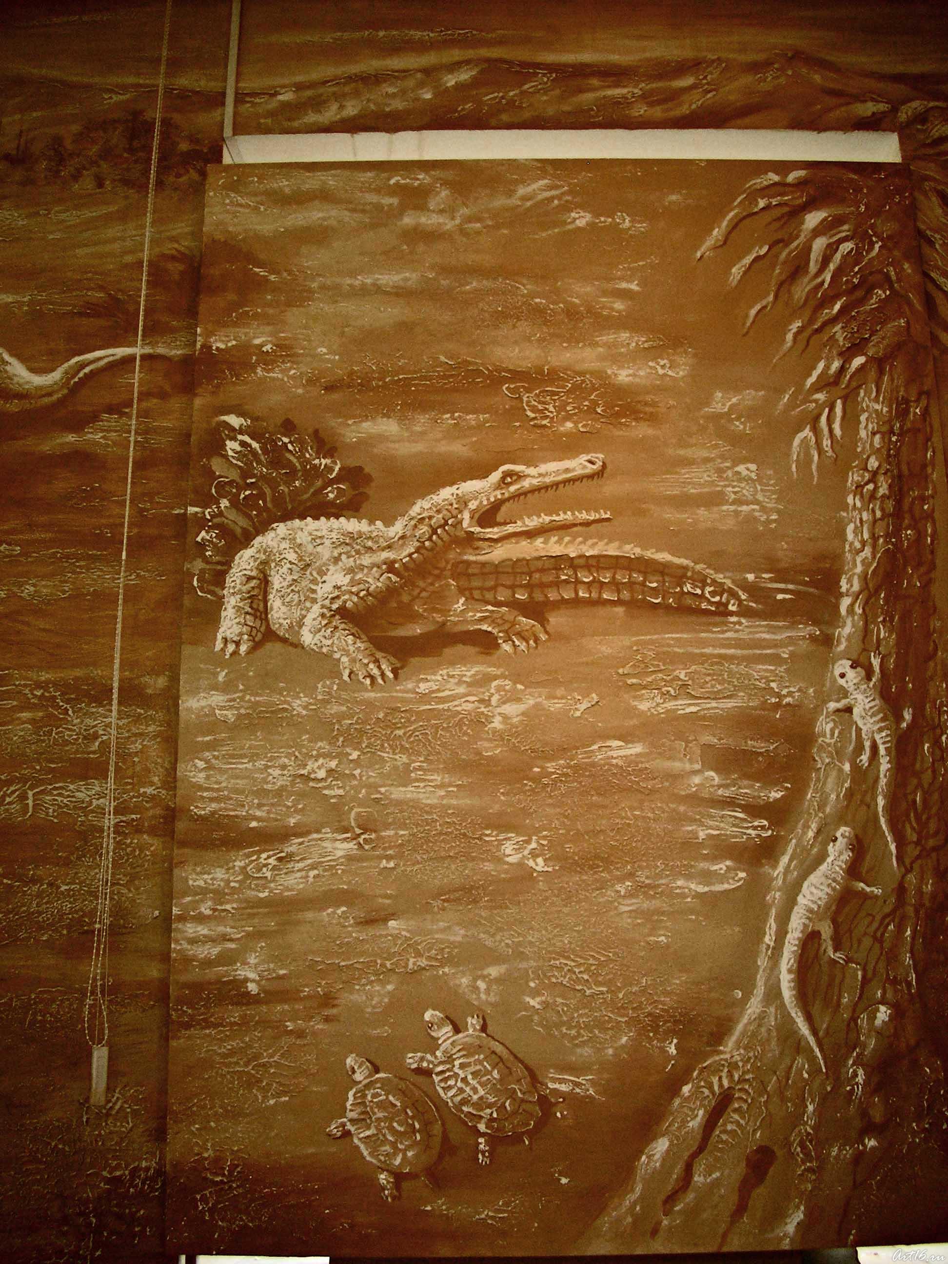 Время динозавров::Экспозиция музея Природы