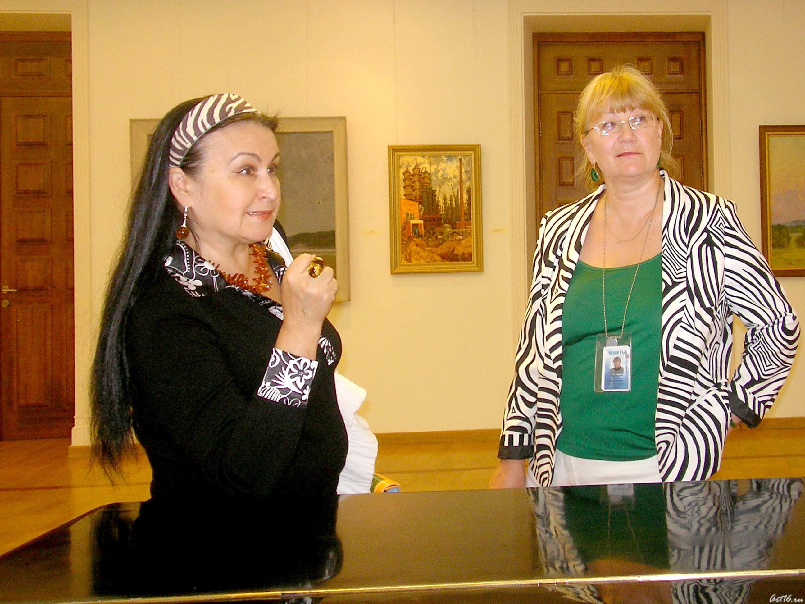 Размышления у картины::Усманов Махмуд Усманович. Юбилейная выставка