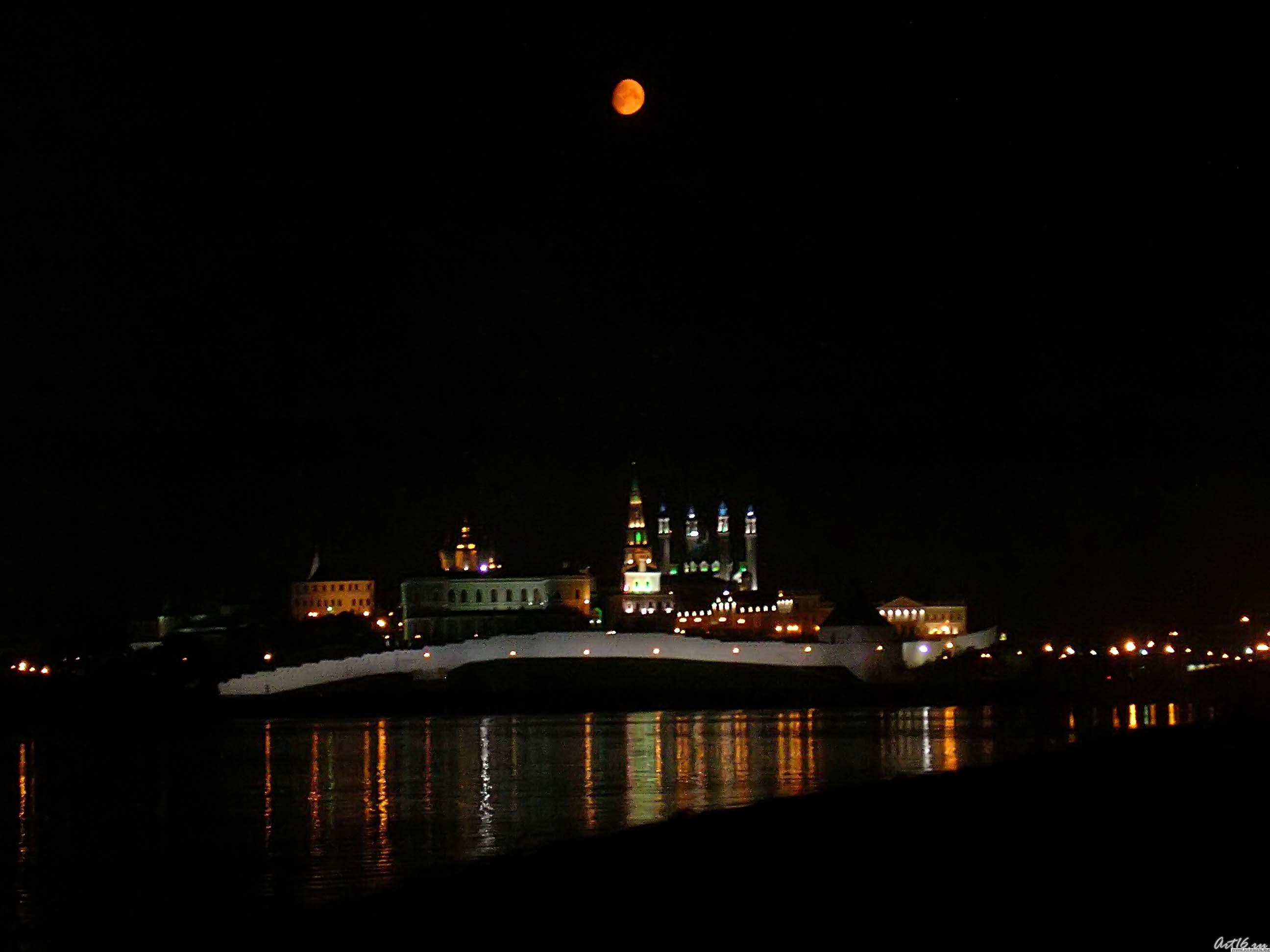 Северо-западная панорама с Ленинской дамбы::Прогулки по Кремлю