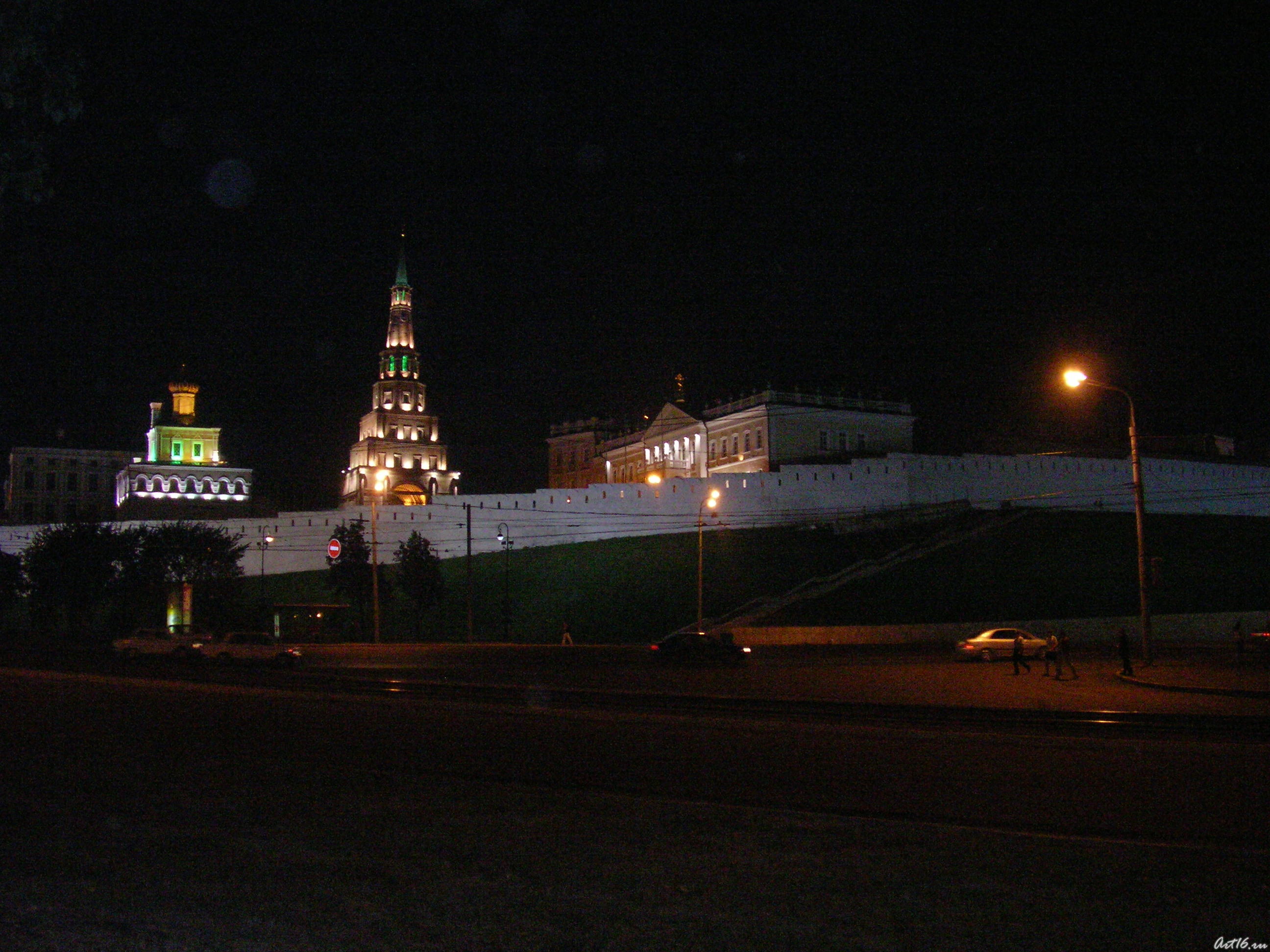 Северо-западная панорама с Ленинского моста::Прогулки по Кремлю
