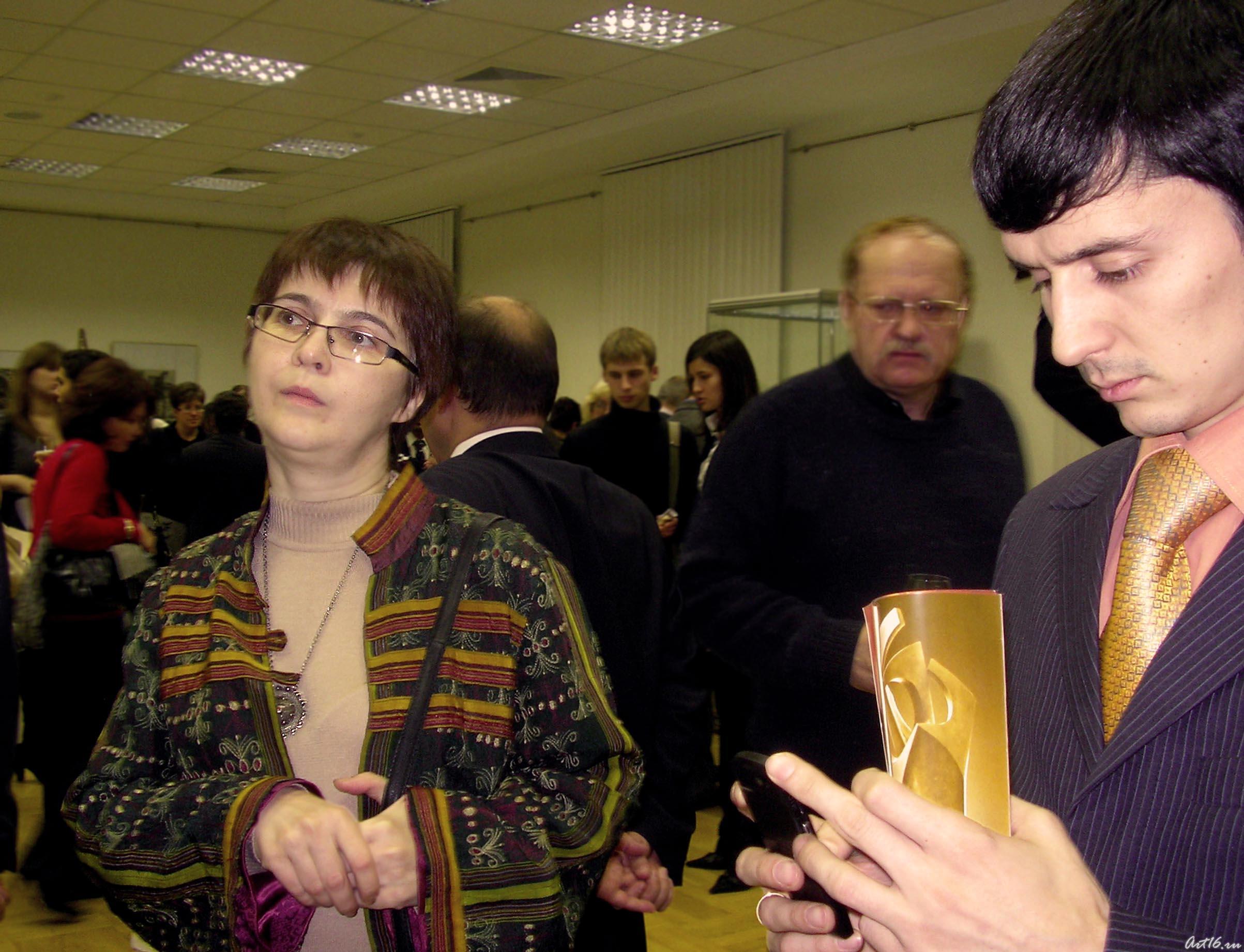 На выставке Б. Либераторе::Выставка Бруно Либераторе