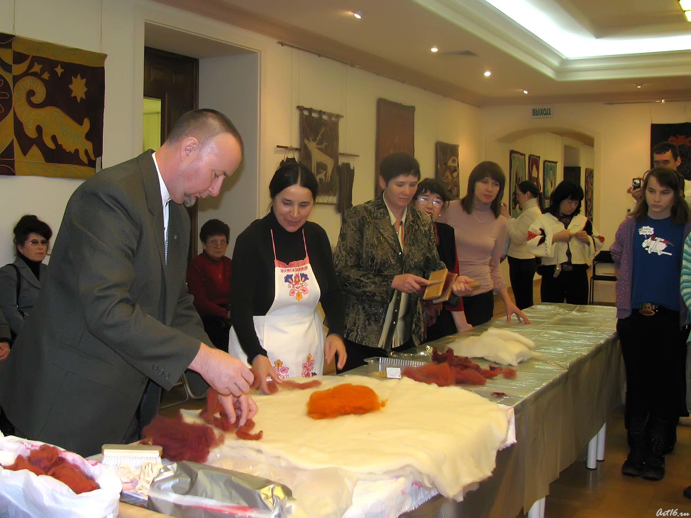 Талгат Масалимов (г. Уфа, Башкортостан), Роза Рахматуллина (Г. Бугульма, Татарстан)::Искусство войлока в тюркском мире: история и современность