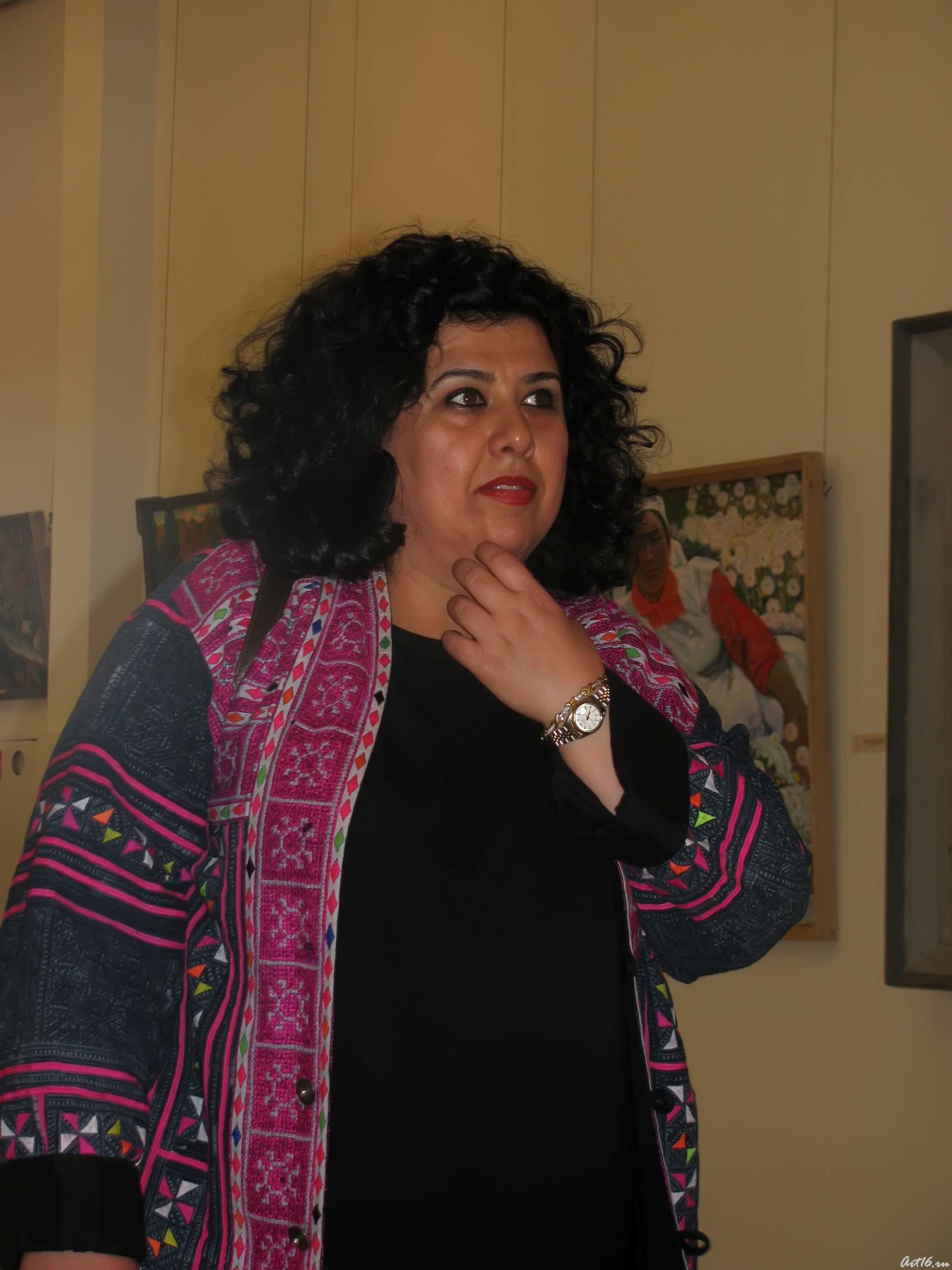 Знакомство с творчеством художников РТ::Визит в Республику Татарстан мусульманок Государства Кувейт