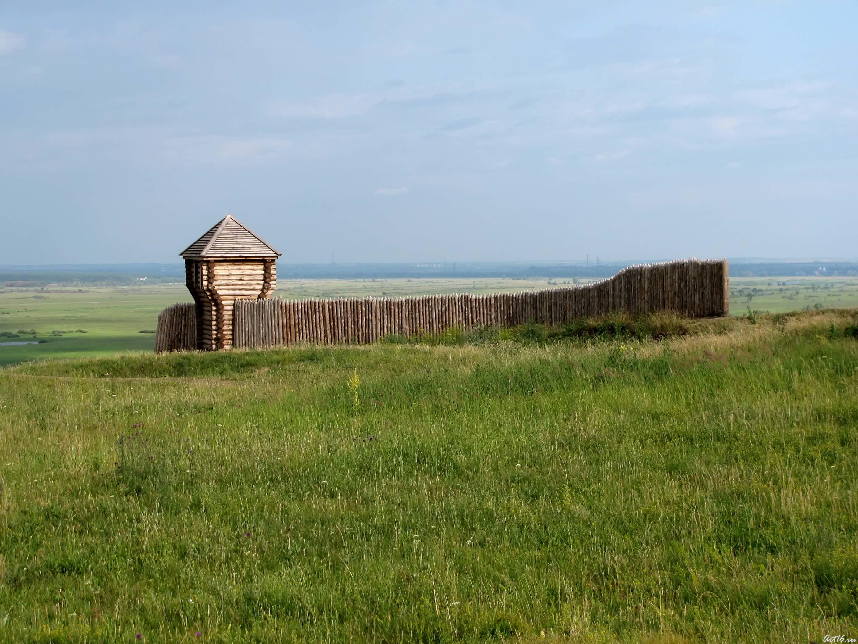 Деревянная сторожевая башня городища::Елабуга