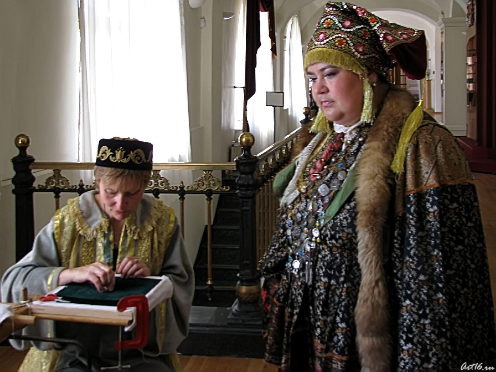Парадный костюм татарской женщины  (нач. XIXв)::«Ожившая экспозиция»