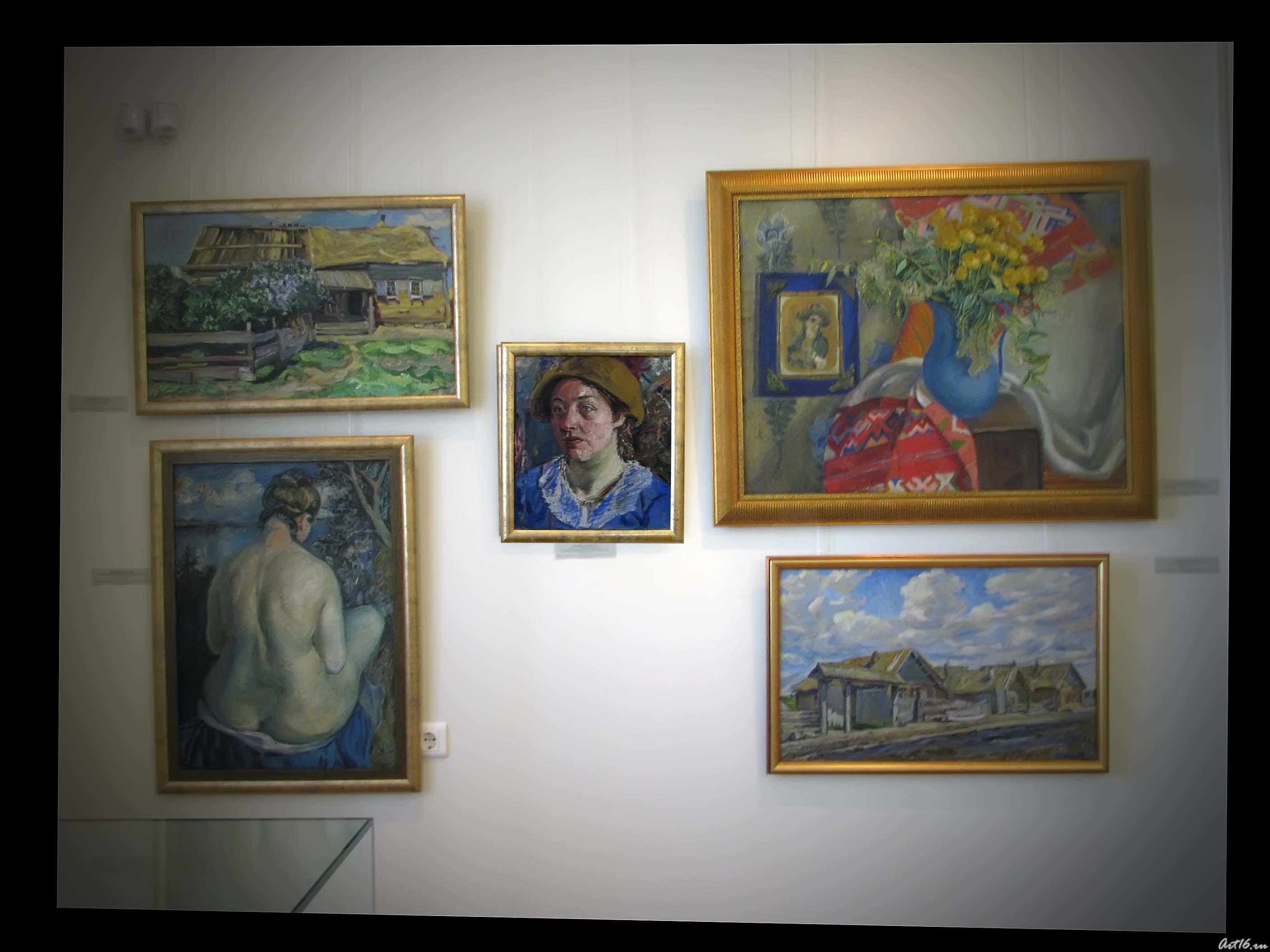 Экспозиция выставки Бурлюка Д.Д.:: Выставка работ художника Д.Бурлюка из собрания Башкирского художественного музея им. М.В.Нестерова 