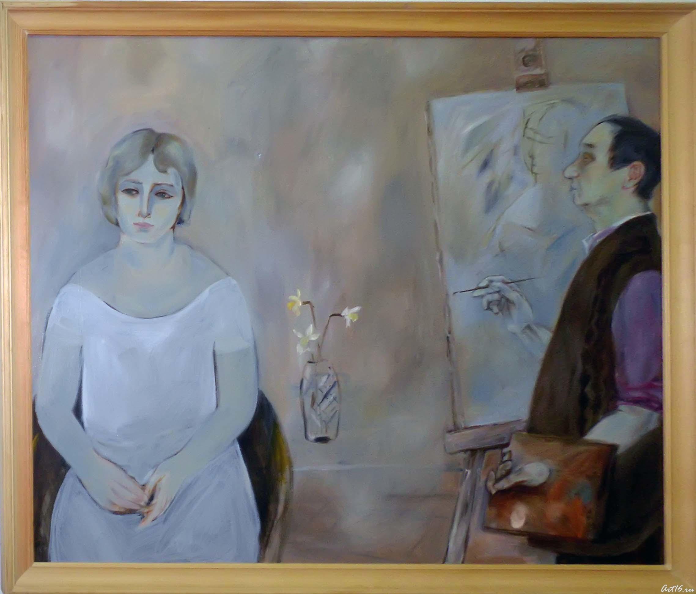 Художник и модель. 2009::«Грани творчества» Кильдибеков Р. А.