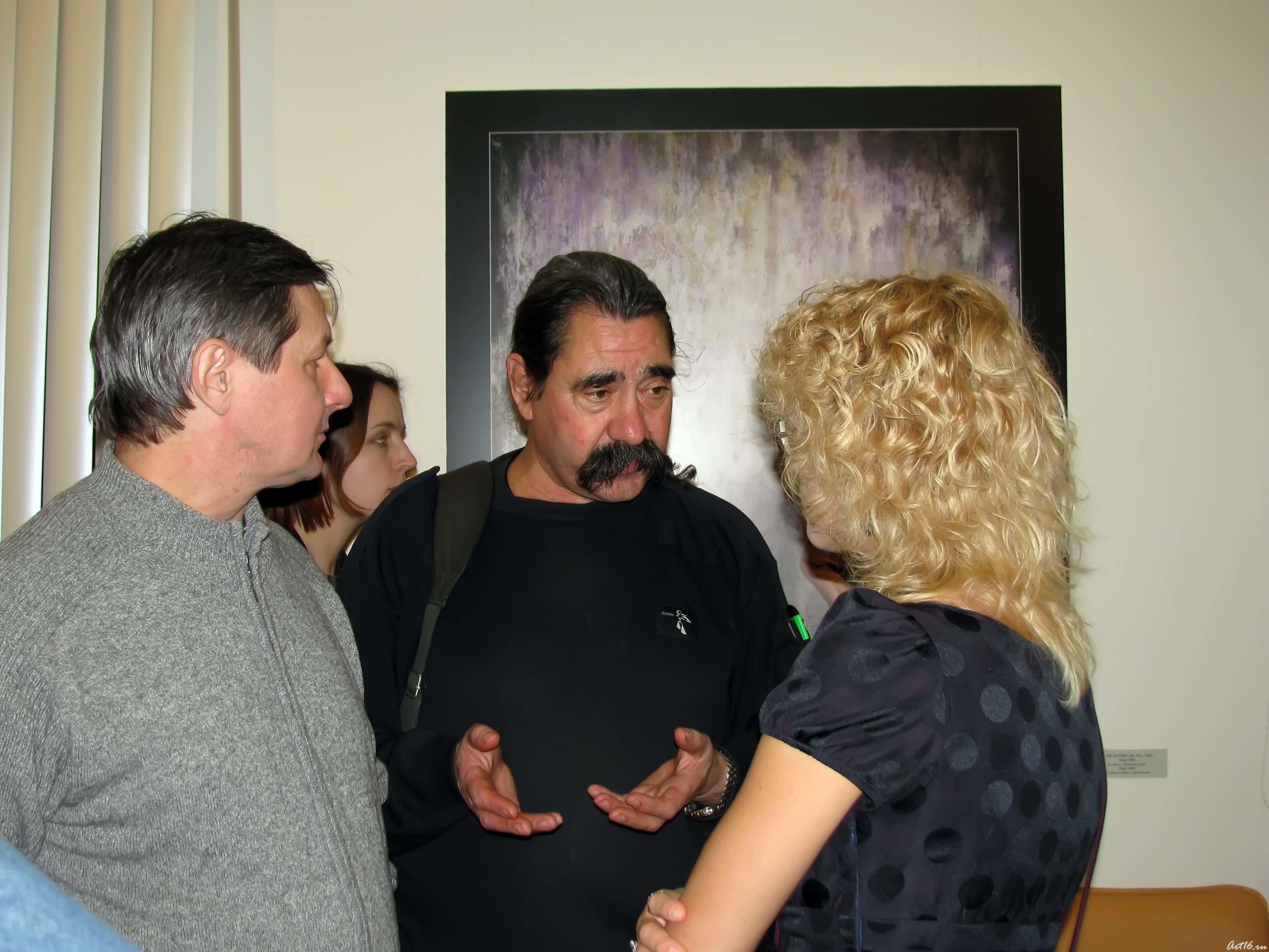 Виктор Тимофеев, художник на фотовыставке «Иное время года»::Фотовыставка в центре Эрмитаж-Казань