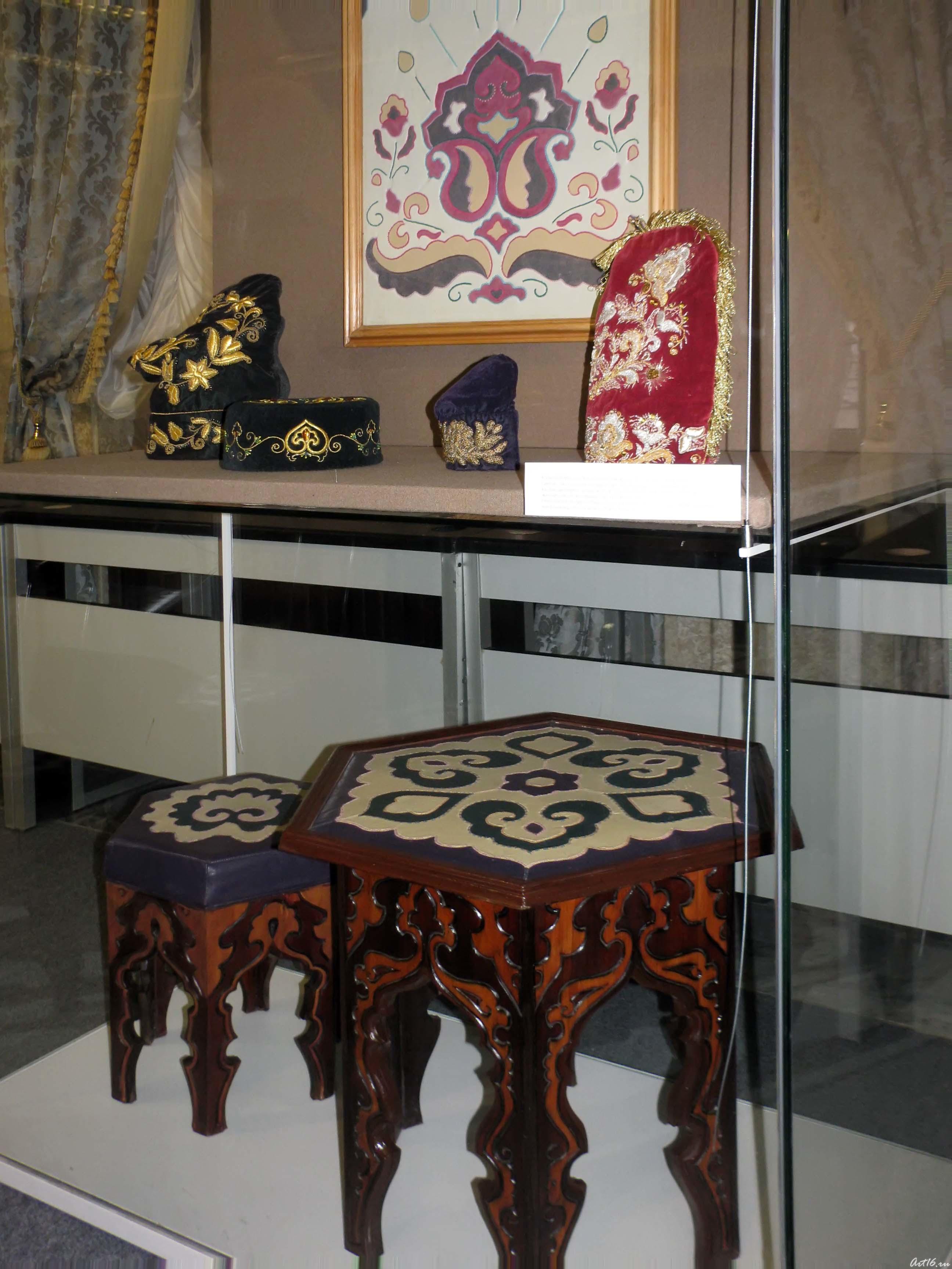 Образец ДПИ, выполнено учащимися профессионального училища №40, г. Казань.1::Казанское полотенце