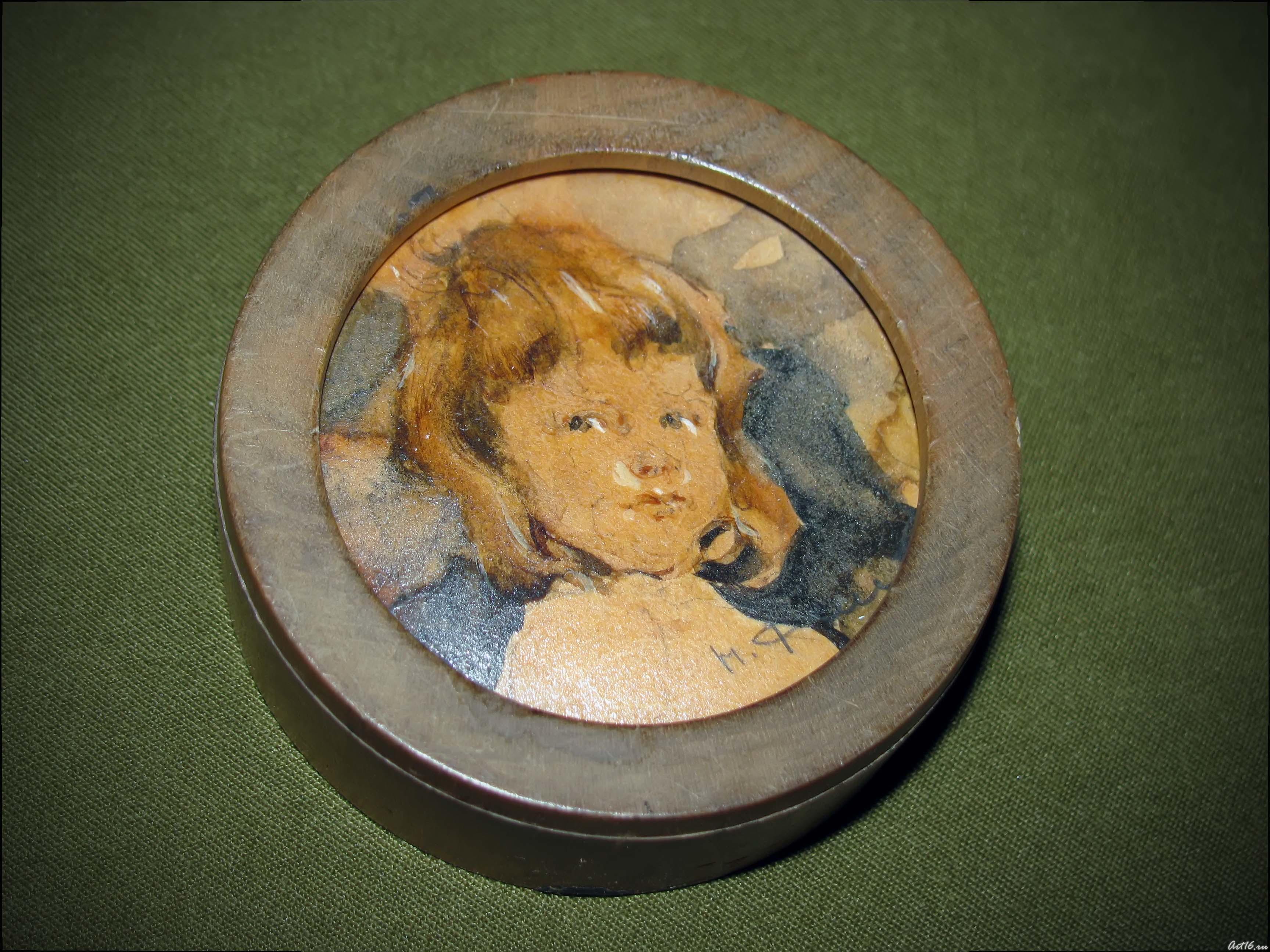 Голова девочки::Фешин Николай Иванович (1881-1955)