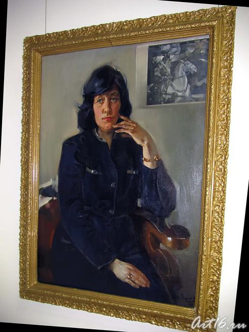 Портрет М.А.Шмаковой. 1986::Виктор Кронидович Федоров. 1940-2001
