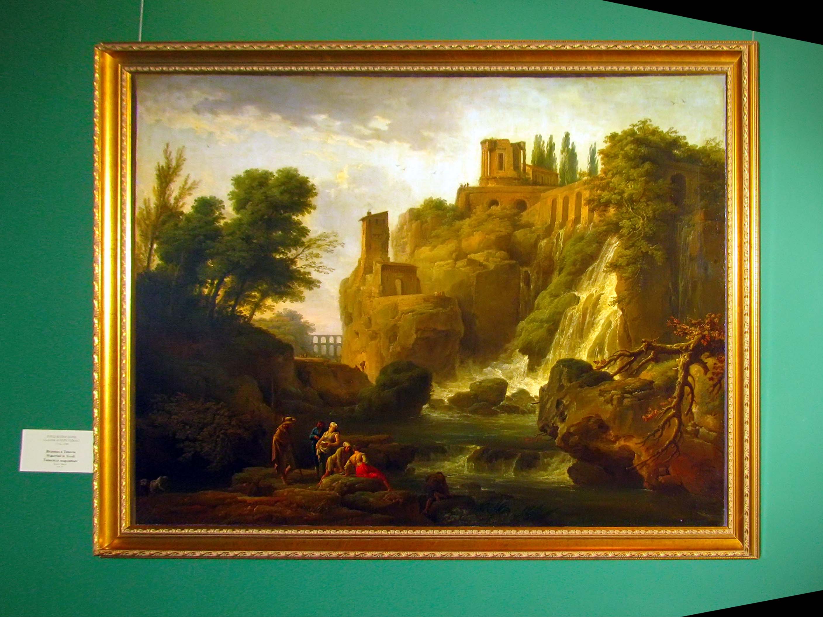 Водопад в Тиволи::Искусство Франции XVII –XVIII веков