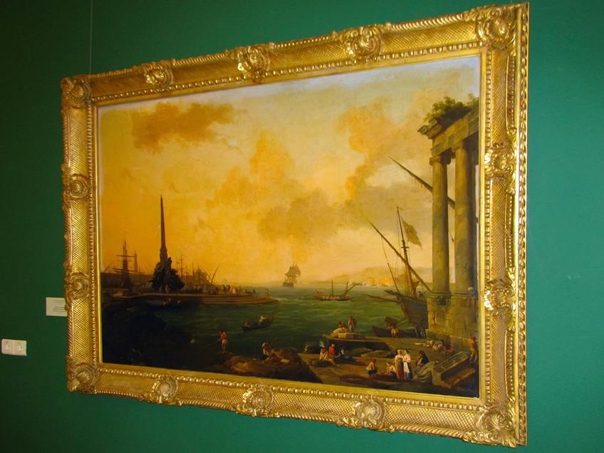 Гавань с обелиском::Искусство Франции XVII –XVIII веков