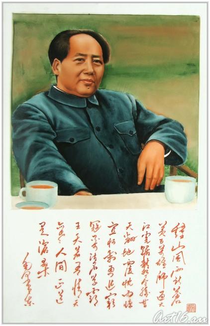 Панно ʺМао Цзэдун и его стихиʺ 1968::Выставка «Мистерия Мао»