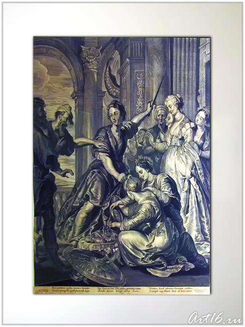 Ахилл среди дочерей Ликомеда с картины Питера Пауля Рубенса::От Дюрера до Рубенса. Миф в искусстве классической гравюры 