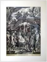 Поклонение пастухов. 1606 С картины Бартоломеуса Спрангера