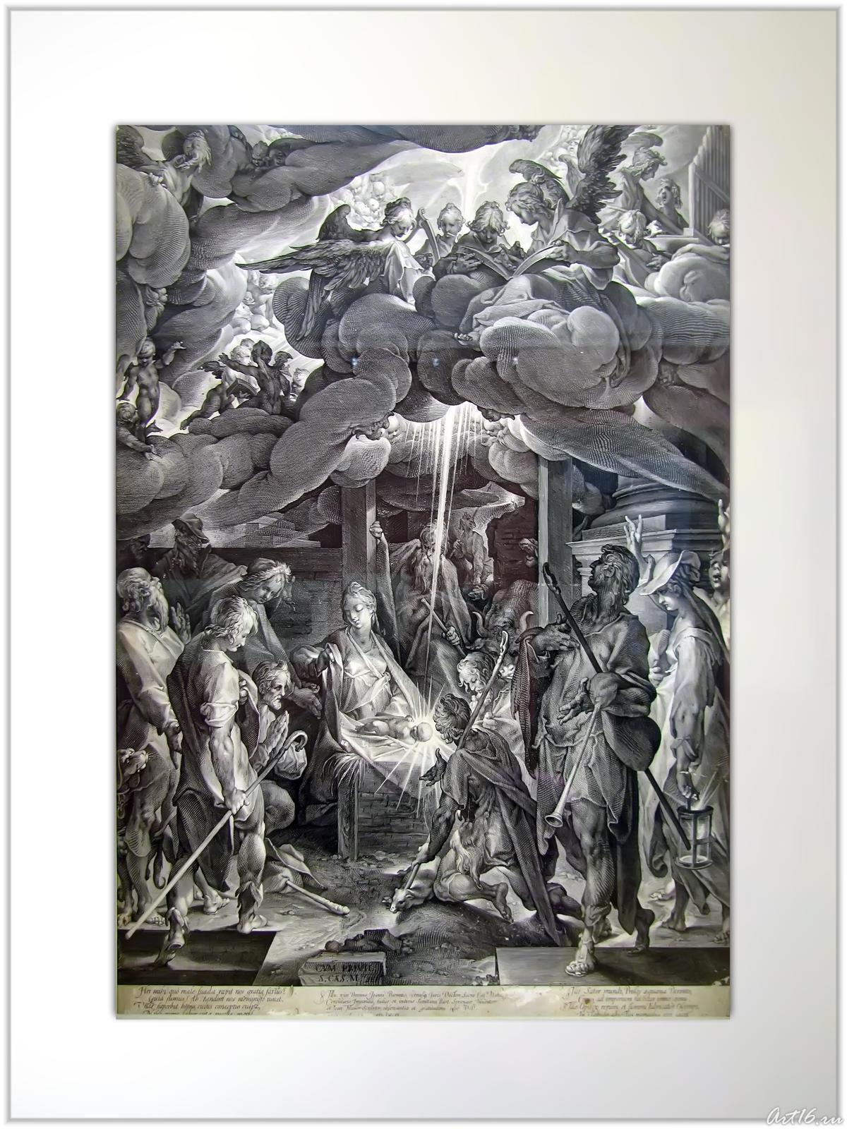 Фото №55724. Поклонение пастухов. 1606 С картины Бартоломеуса Спрангера