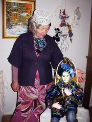 Лиана Хакимовна Алимбек-Тагирова  с куклой 