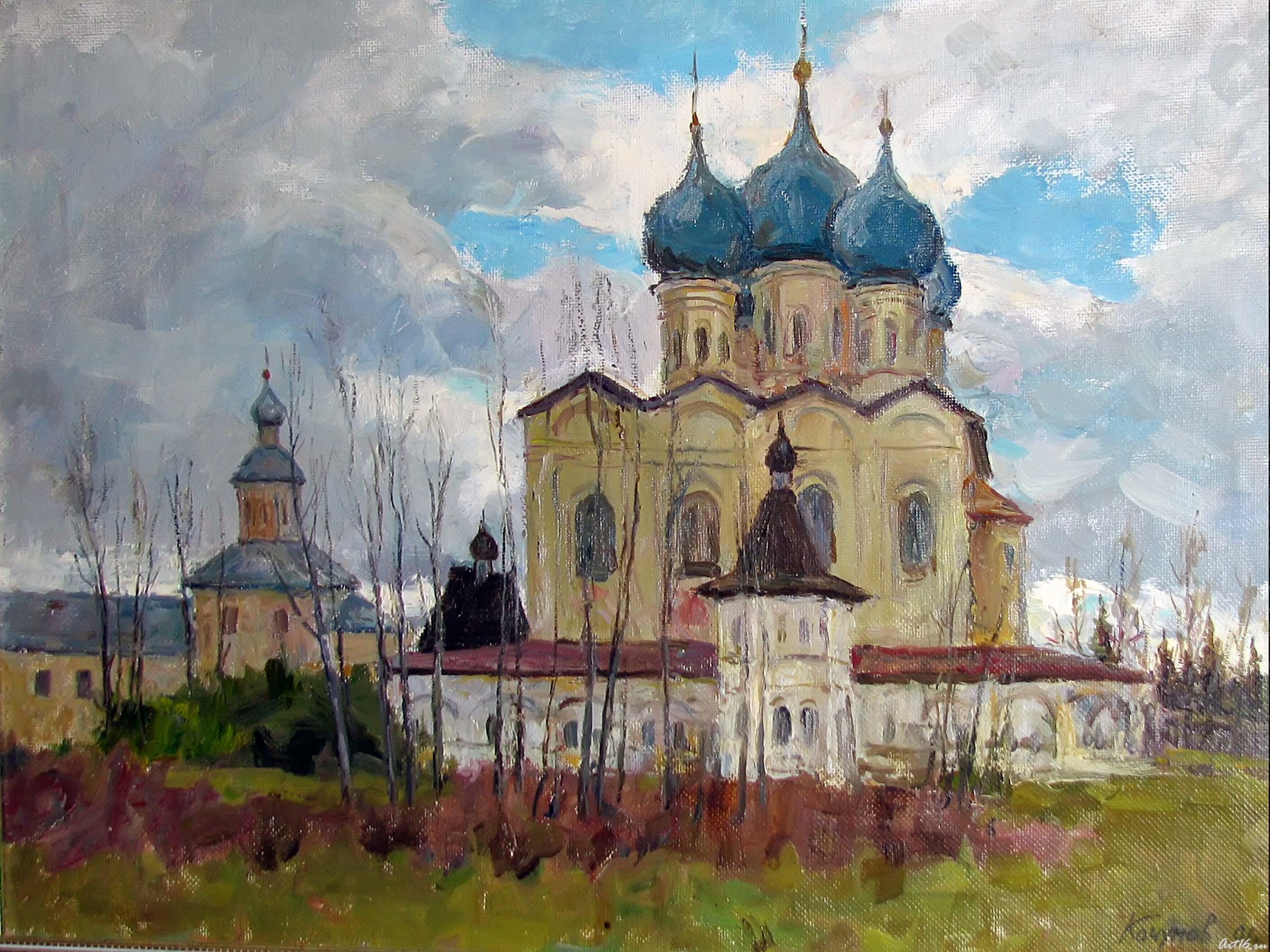 Иверский монастырь::Выставка " Храмы России". В.И.Кочунов