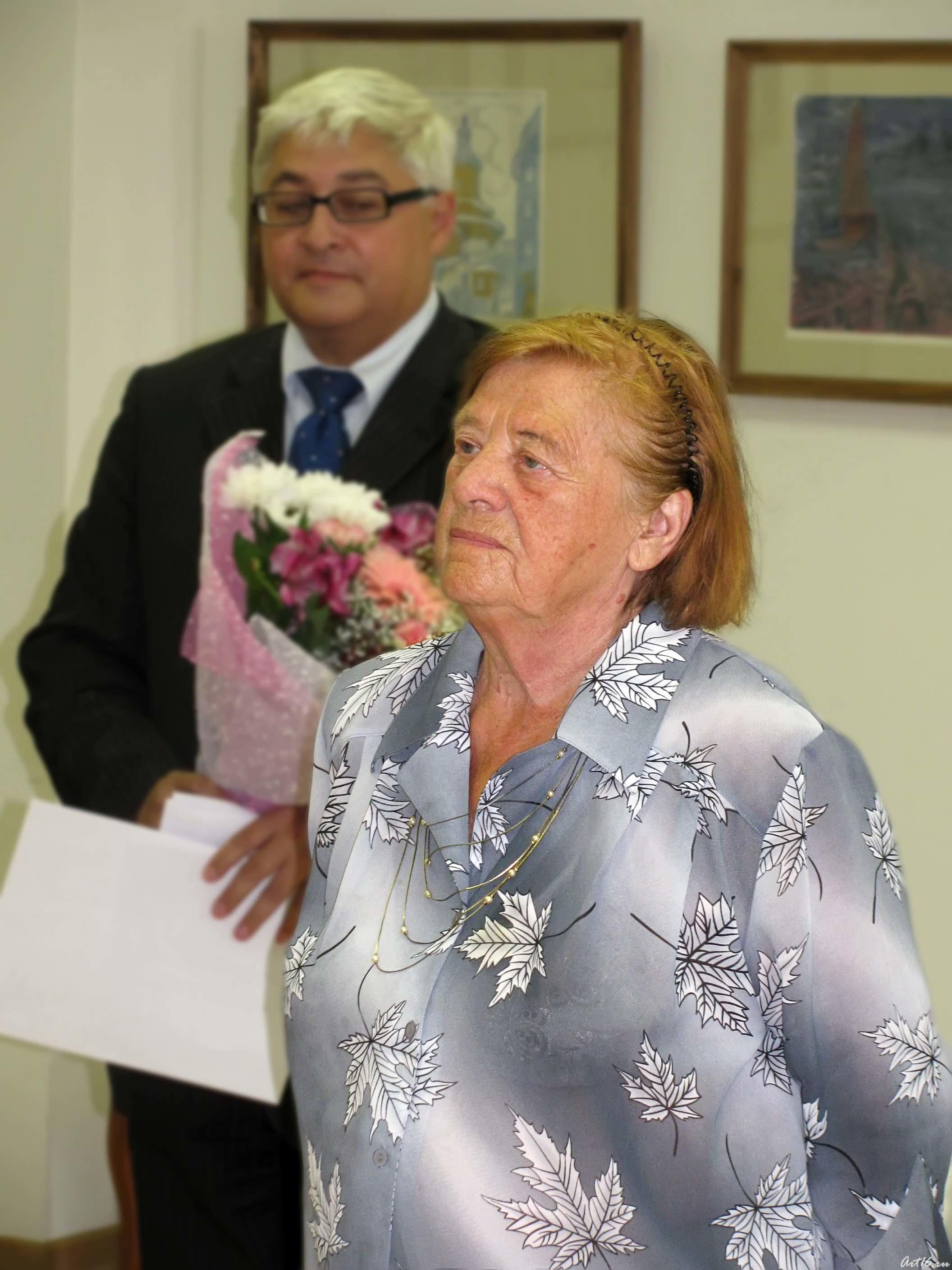 Ирина Константиновна Колмогорцева (1930)::Ирина Колмогорцева (графика, живопись) и Георгий Зяблицев (керамика, скульптура) 