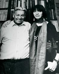Гариф Ахунов с дочерью Наилей