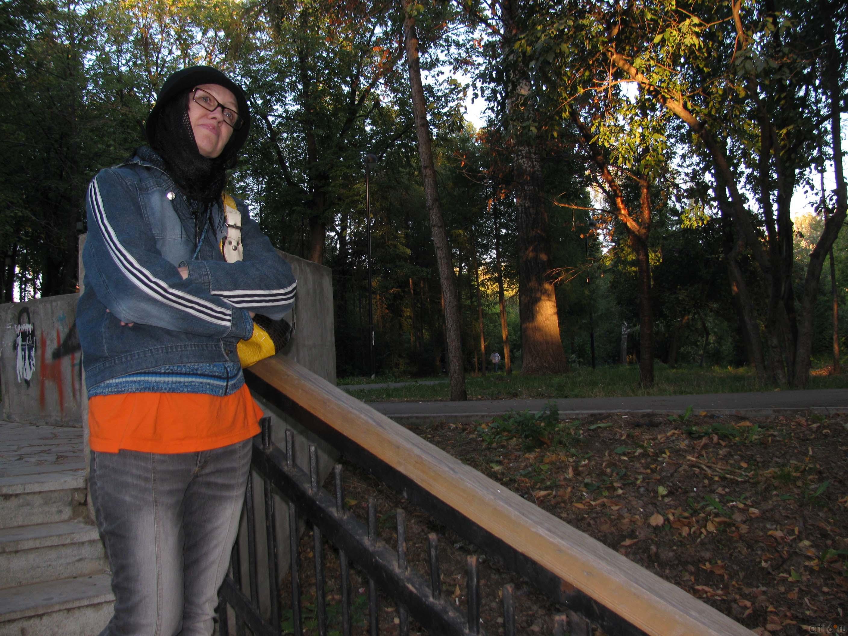 Наиля Ахунова в парке ʺЭрмитажʺ::Открытие 14 сезона