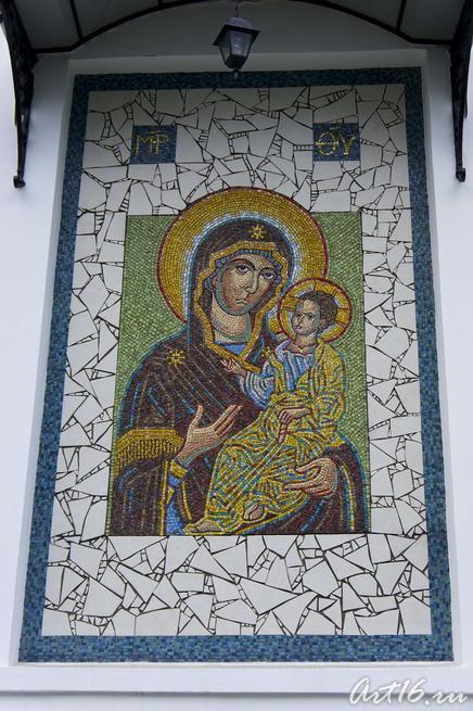  Мозаичная Иверская икона Божией Матери::Православный Алатырь 