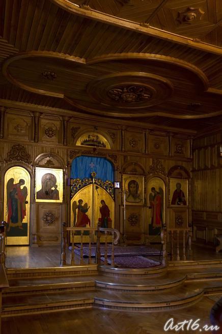 Иконостас Казанского храма Свято-Троицкого мужского монастыря::Православный Алатырь 