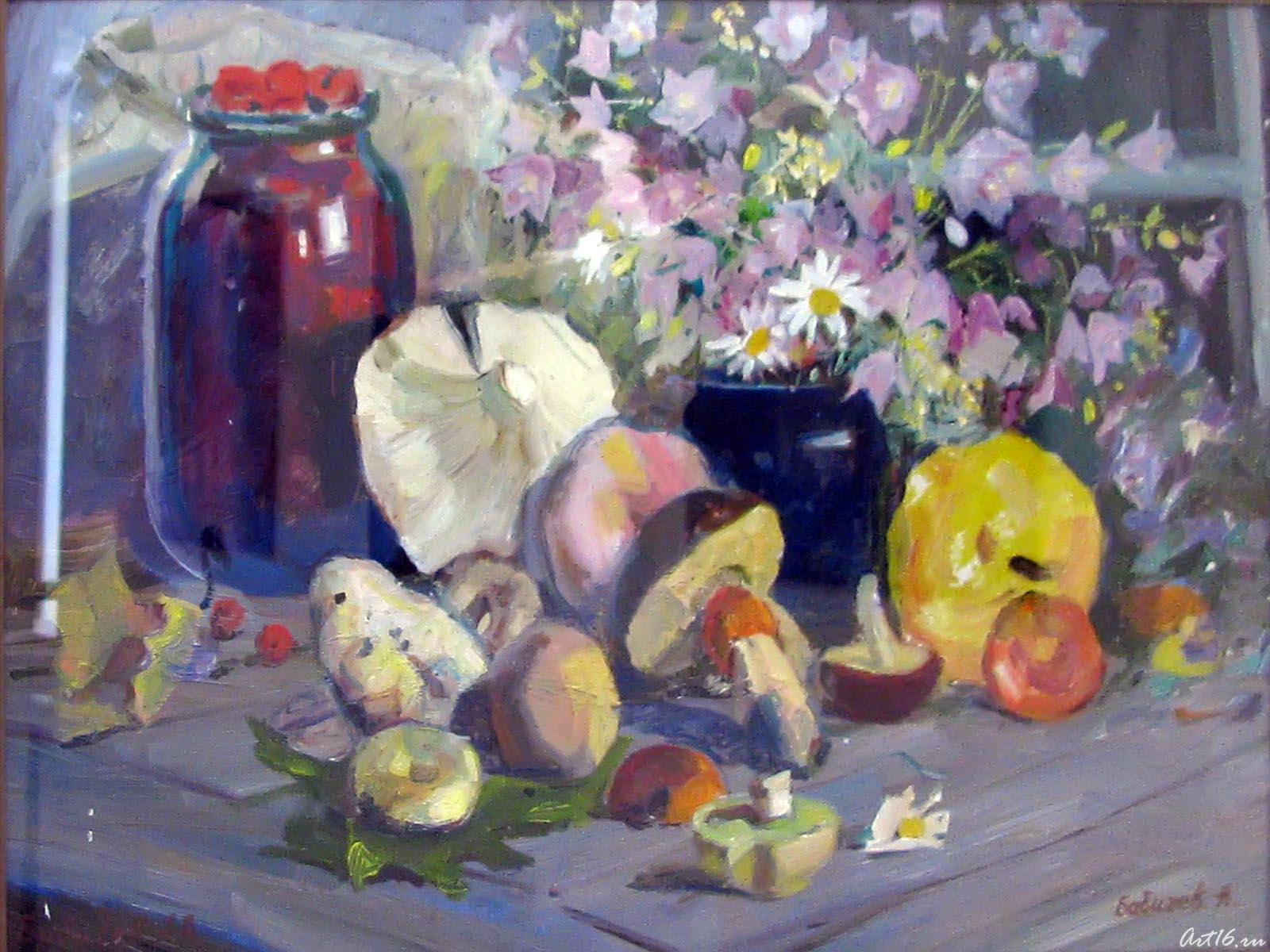 Натюрморт. Бабичев А.А.::Бабичев Александр Андреевич, Никитина Гертруда Александровна