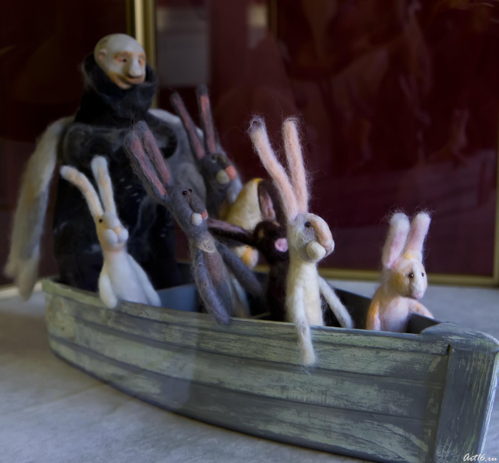 Дед Мазай и зайцы. 2008::Выставка победителей международного конкурса современного искусства