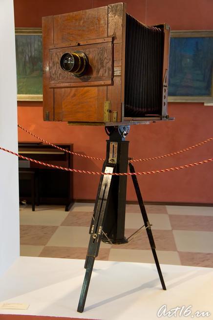 Фотокамера павильонная с объективом ʺПротар Цейсʺ::г.Клин, дом-музей П.И.Чайковского