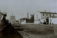 Вид на Спасский собор с ул. Спасской, Елабуга