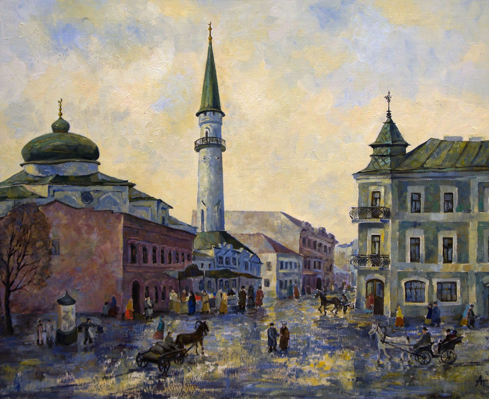Старо-Татарская Слобода в Казани 19 век