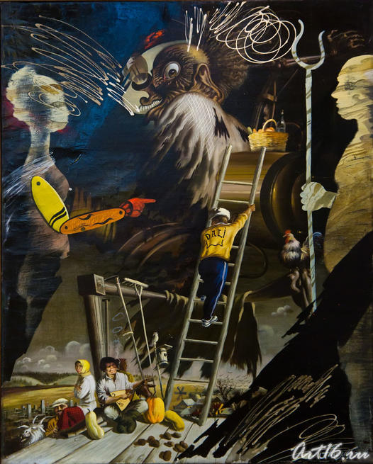 Памятник Сальвадору Дали. 2001-2007.  Акимов В.Я::Золотой век в душе. Владимир Яковлевич Акимов