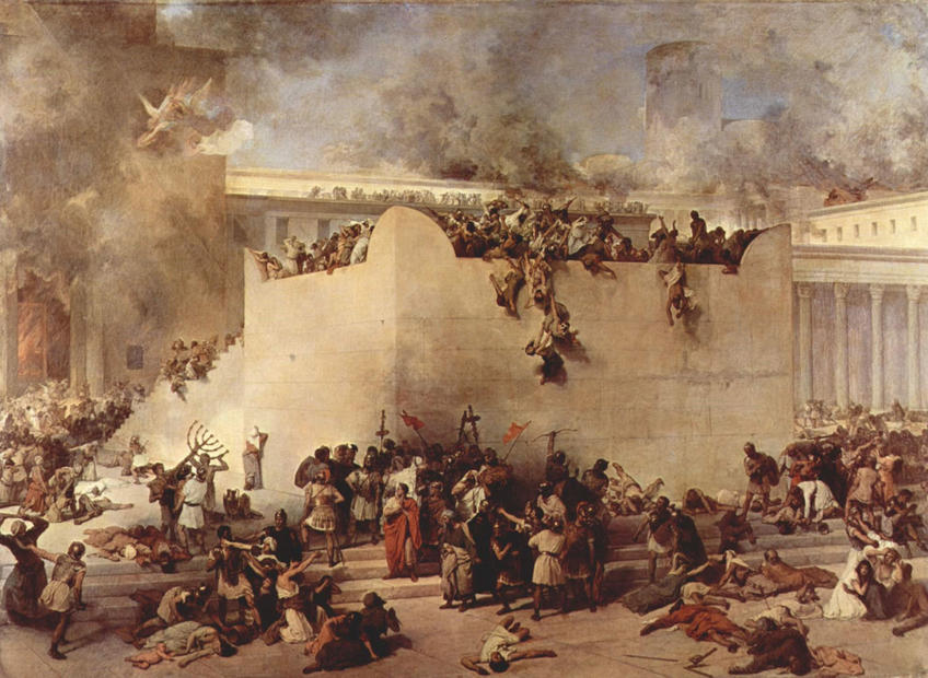 «Разрушение Иерусалимского Храма», Франческо Хайес::Фото для статей