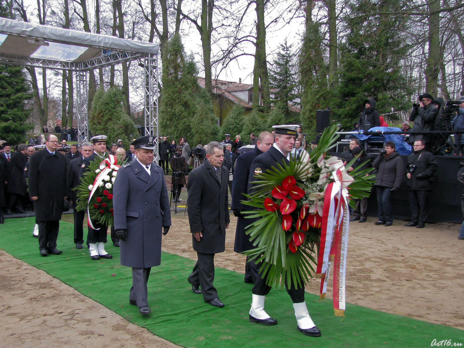 Церемония открытия памятника «Татарин Речи Посполитой»::Открытие памятника «Татарин Речи Посполитой»