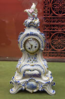 Часы на постаменте в стиле рококо, 1860-е. Огюст Мажорель (1825-1904) Сен Клемен