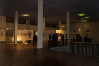 На открытии выставки  «Новая графика 2010»