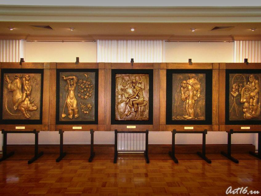 Фрагмент экспозиции::Зураб Церетели - Выставка