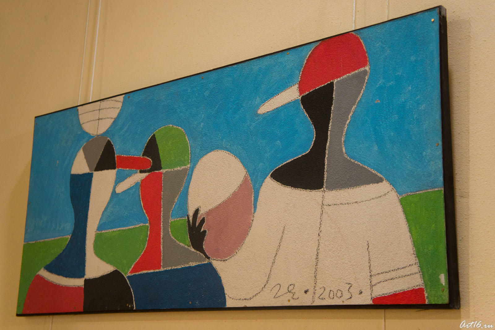 Спортсмены. 2003. Евгений Голубцов::Голубцов Евгений Георгиевич, Персональная выставка «Ностальгия о вечном»